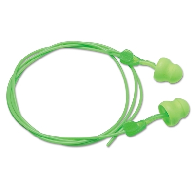 GLIDE-NO ROLL FOAM TIP EARPLUG CORDED NRR26